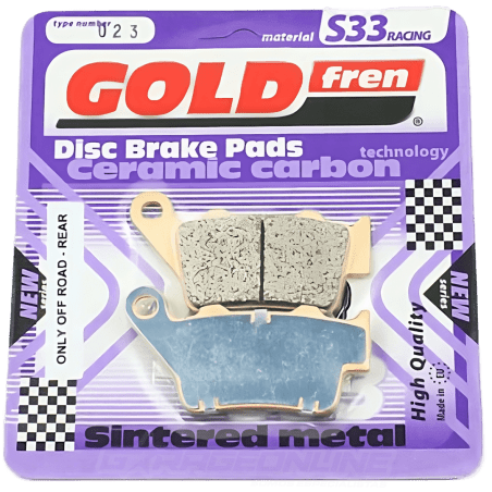 PASTILLA DE FRENO TRASERO FA213HH SINTERIZADA S33 GOLDFREN