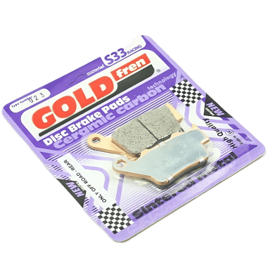 PASTILLA DE FRENO TRASERO FA213HH SINTERIZADA S33 GOLDFREN