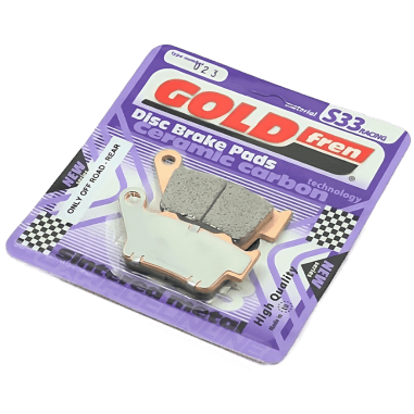 PASTILLA DE FRENO TRASERO FA213HH SINTERIZADA S33 GOLDFREN