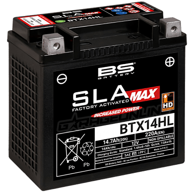 BATERIA YTX14HL BS BATTERY - PODER INCREMENTADO