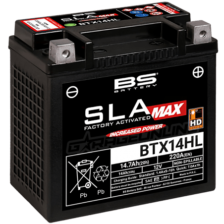 BATERIA YTX14HL BS BATTERY - PODER INCREMENTADO