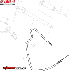 PIOLA EMBRAGUE YAMAHA YZF-R1 2015-2021 GENUINO