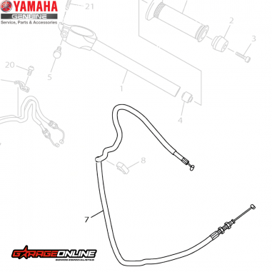 PIOLA EMBRAGUE YAMAHA YZF-R1 2015-2021 GENUINO