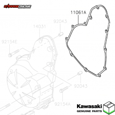 EMPAQUETADURA ESTATOR KAWASAKI VERSYS 650 Z650 NINJA 650 GENUINA
