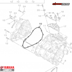 EMPAQUETADURA EMBRAGUE YAMAHA YZF R3 - YZF R3A - MT03 / GENUINO