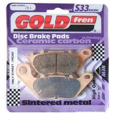 PASTILLAS FRENO DELANTERO YAMAHA R15 V2 SINTERIZADA S33 GOLDFREN