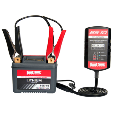 CARGADOR Y MANTENEDOR DE BATERIA BS-10 BS BATTERY