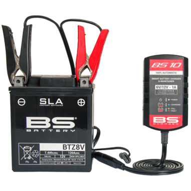 CARGADOR Y MANTENEDOR DE BATERIA BS-10 BS BATTERY