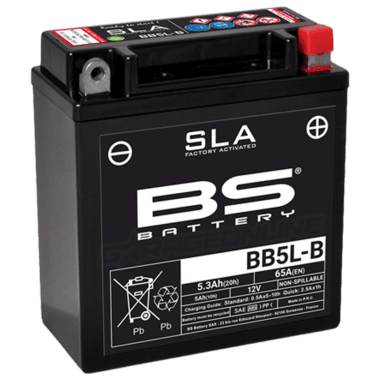 BATERIA YB5L-B 12N5-3B BS BATTERY