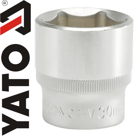 DADO CORTO HEXAGONAL 30MM 1/2 - YATO