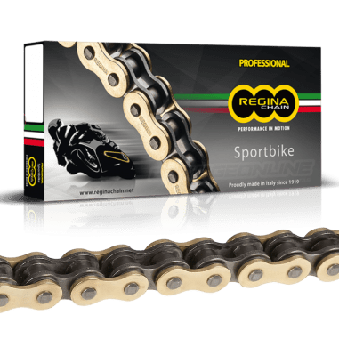 CADENA 525 DORADA JT Z3, CON XRING Y REFORZADA "SPORTBIKE"