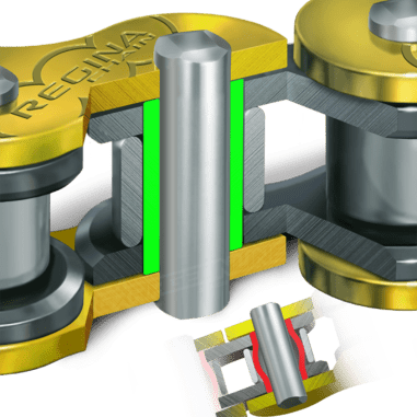 CADENA 525 DORADA JT Z3, CON XRING Y REFORZADA "SPORTBIKE"