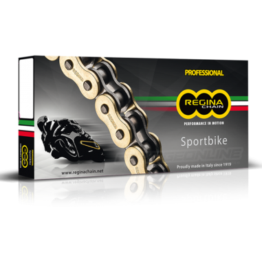 CADENA 525 DORADA JT Z3, CON XRING Y REFORZADA "SPORTBIKE"