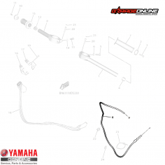 PIOLA DE EMBRAGUE YAMAHA YZF-R6 GENUINA