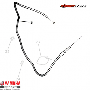 PIOLA DE EMBRAGUE YAMAHA YZF-R6 GENUINA