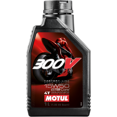 ACEITE MOTUL 300V 15W50 FULL SINTETICO