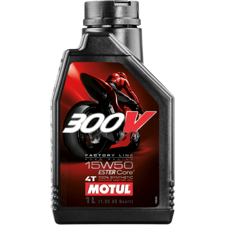ACEITE MOTUL 300V 15W50 FULL SINTETICO