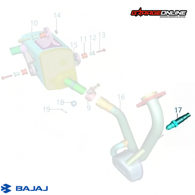 SENSOR OXIGENO BAJAJ NS 200 FI - RS 200 - DOMINAR 400 V1 - UG GENUINO