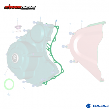 EMPAQUETADURA ESTATOR BAJAJ DOMINAR 250-400 KTM 250-390 GENUINA