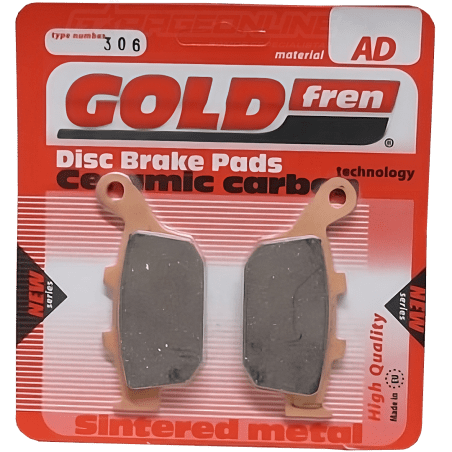 PASTILLA DE FRENO TRASERO FA496 SINTERIZADA AD GOLDFREN