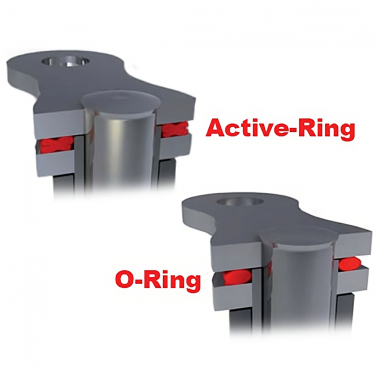 REMACHE CADENA CZ CHAINS 520, CON X-RING Y REFORZADO "HIGH PERFORMANCE"