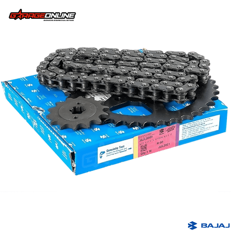 KIT DE TRANSMISION ORIGINAL BAJAJ PULSAR NS 200 NS 200 FI