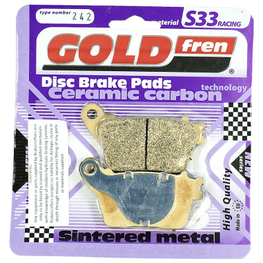 PASTILLA FRENO TRASERO FA436HH GOLDFREN SINTERIZADAS