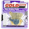 PASTILLA FRENO TRASERO FA436HH GOLDFREN SINTERIZADAS