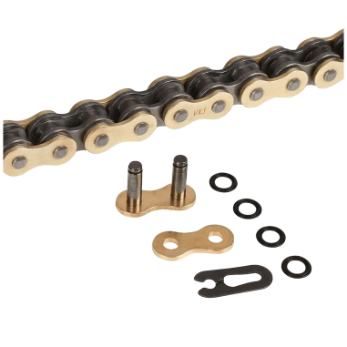 CADENA 525 DORADA JT Z3, CON XRING Y REFORZADA "SPORTBIKE"