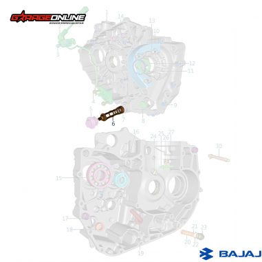 FILTRO DE ACEITE KTM DUKE, RC, BAJAJ PULSAR, SVARTPILEN