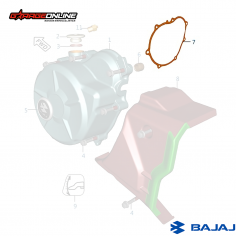 EMPAQUETADURA ESTATOR BAJAJ NA 150 NS 160 GENUINA