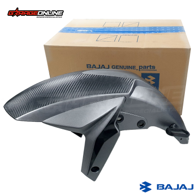 TAPABARRO DELANTERO NEGRO GRAFITO BAJAJ NS 200 GENUINO