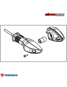 INTERMITENTE TRASERO IZQUIERDO HAOJUE NK150 GENUINO