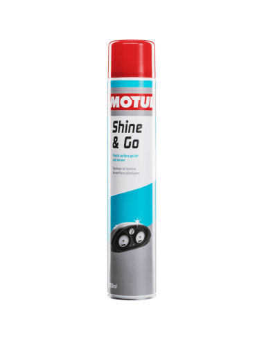 ABRILLANTADOR Y PROTECTOR PLASTICOS MOTUL SHINE & GO - 750ML