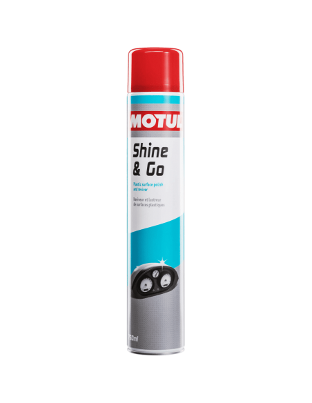 ABRILLANTADOR Y PROTECTOR PLASTICOS MOTUL SHINE & GO - 750ML