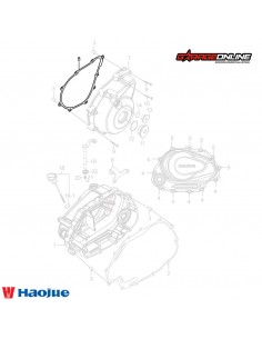 EMPAQUETADURA ESTATOR HAOJUE NK150 DL160 DR160S GENUINO