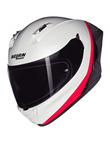 CASCO NOLAN N60-6 S SPORT VERNICATURA SPECIALE PEARL / BLACK / ORANGE