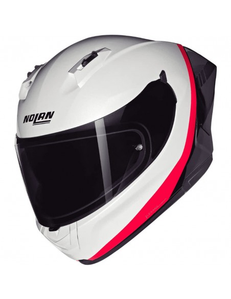 CASCO NOLAN N60-6 S SPORT VERNICATURA SPECIALE PEARL / BLACK / ORANGE