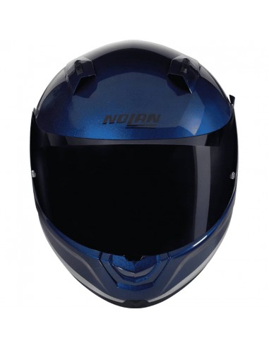 CASCO NOLAN N60-6 S SPORT VERNICATURA SPECIALE DEEP BLUE / BLACK / ARGENTO