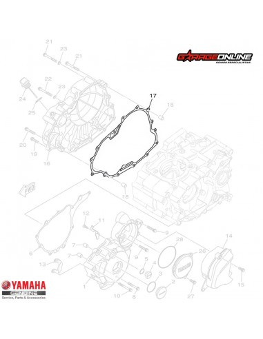 EMPAQUETADURA EMBRAGUE YAMAHA FZ25 GENUINO