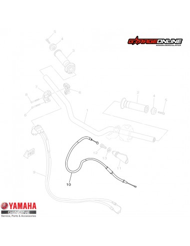 PIOLA EMBRAGUE YAMAHA FZ25 ABS GENUINA