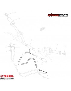 PIOLA EMBRAGUE YAMAHA FZN 150 2.0 GENUINA