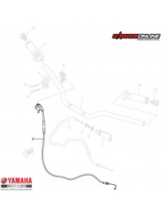 PIOLA ACELERADOR YAMAHA FZN 150 3.0 GENUINA