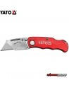 CUCHILLO CARTONERO PLEGABLE PROFESIONAL - YATO