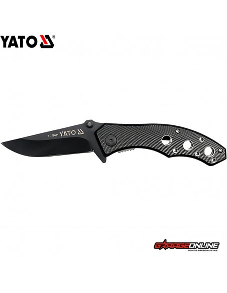 CUCHILLO TACTICO 190MM ACERO INOXIDABLE - YATO