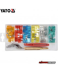 SET FUSIBLES ESTANDAR CON PROBADOR Y PINZAS 92 PIEZAS - YATO