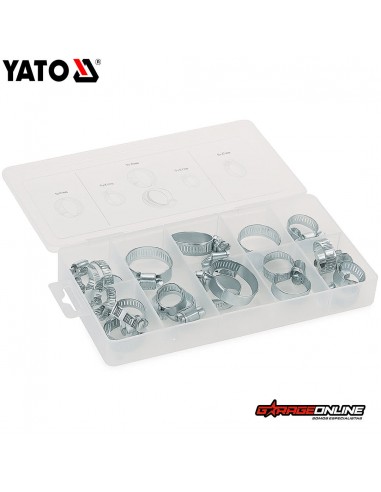 SET ABRAZADERAS SURTIDAS 26 UNIDADES UNIDADES 16-40MM - YATO