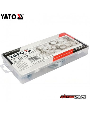 SET ABRAZADERAS SURTIDAS 26 UNIDADES UNIDADES 16-40MM - YATO