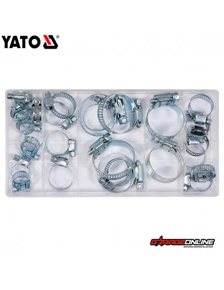 SET ABRAZADERAS SURTIDAS 26 UNIDADES UNIDADES 16-40MM - YATO