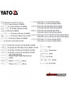 SET HERRAMIENTAS PARA EL HOGAR 88 PIEZAS - YATO